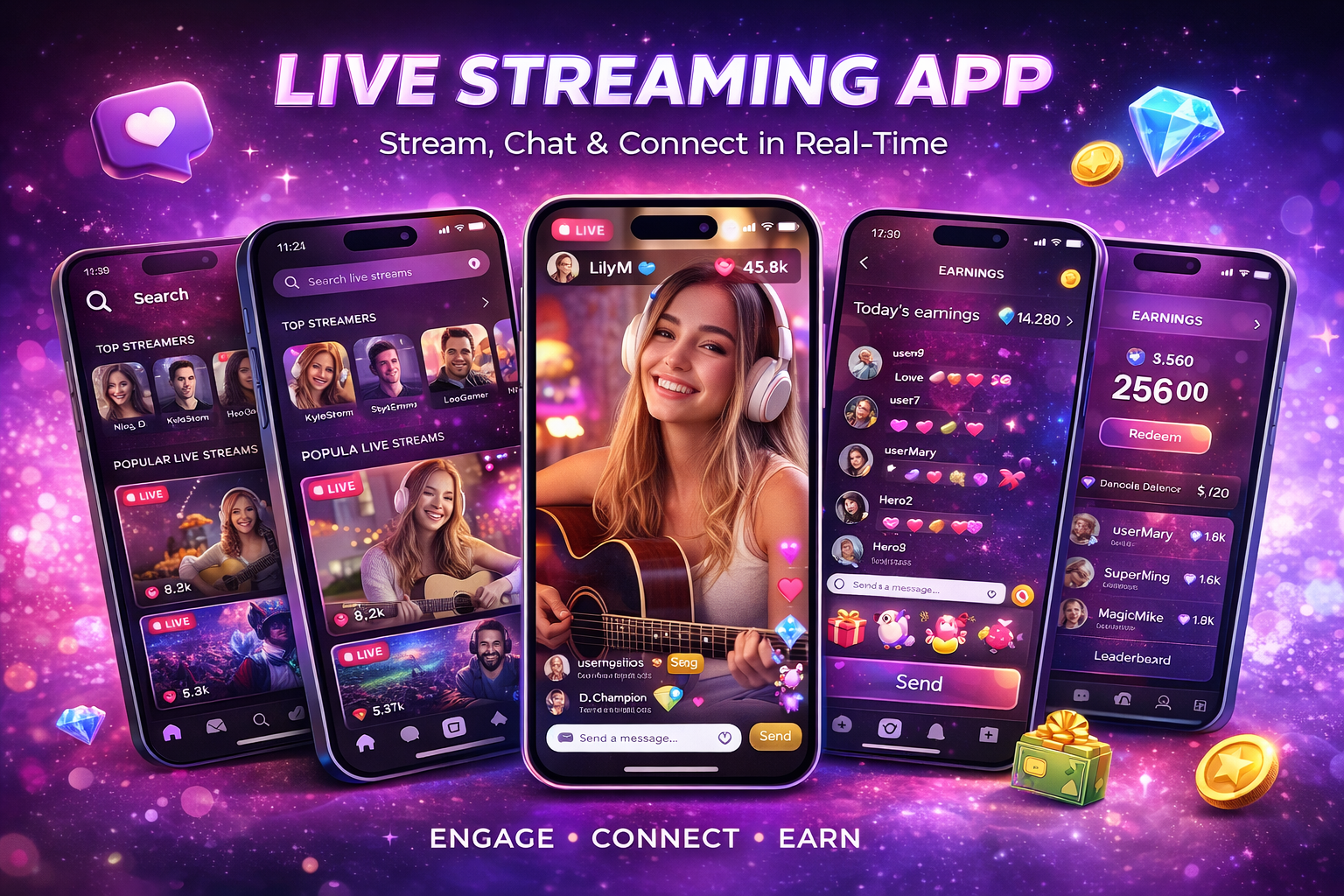 Live Streaming App